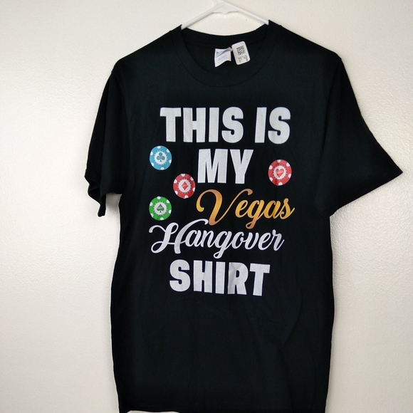 Port & Co T-shirt Vegas Hangover Small - Picture 1 of 5